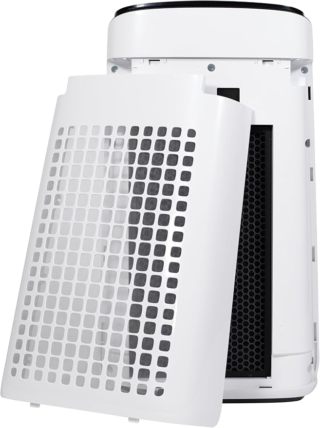 SHARP Smart Air Purifier for XL Rooms – Covers up to 2,430 sqft in one hour, Compatible w/Alexa, True HEPA Filter Air Purifier for Living Room, Dust, Smoke, Pollen - FXJ80UW