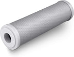 12 Standard Coconut Shell Block Carbon & 12 Four Layers of Filtration Polypropylene Sediment 5 Micron 2.5"x 10" Water Filter Cartridges Universal replacement for Reverse Osmosis & Standard 10” Housing