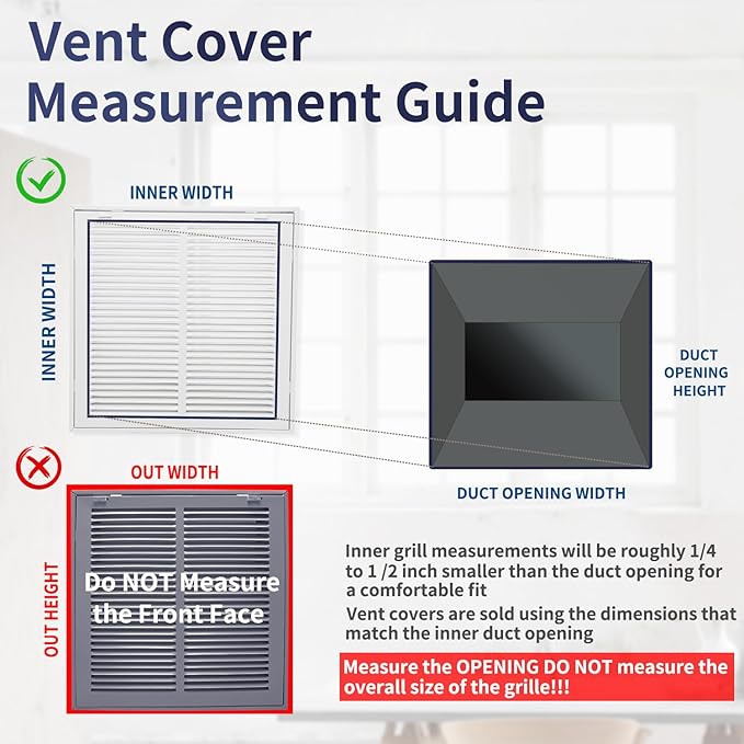 14"W x 20"H [Duct Opening Size] Steel Return Air Filter Grille - Removable Face/Door for 1 inch Filters -HVAC Vent Cover Grill - White [Outer Dimensions: 16 5/8"W X 22 5/8"H]
