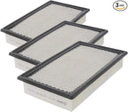 BOSCH 5134WS Workshop Engine Air Filter - Compatible with Select Ford Explorer, Explorer Sport Trac; Lincoln Aviator; Mercury Mountaineer (Pack of 3)