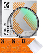 K&F CONCEPT 46mm Black Diffusion 1/8 Filter, Mist Dreamy Cinematic Effect Filter for Video/Vlog/Portrait Photography K-Series