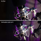 Walking Way 37MM Soft Focus Filter White Pro Mist Diffusion Filter Dreamy Fog Effect Circular Lens Filter Set Softening Diffuser for Video/Vlog/Portrait Photography 2pcs(Soft 1 and 2)