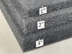 30 ppi Reticulated Sponge Regicell Automotive Air Filter, Noise Suppression Filtration, Black Speaker Foam Size (4, 24 X 36 X 3/4")