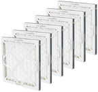 Amazon Basics 12x12x1 Air Filter 6 Pack, MERV 8 AC Furnace Filters (Actual Size: 11.75" x 11.75" x 0.75")