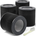 Leemone H13 True Air Mini Filter Replacements Compatible with Molekule Air Mini & Mini+ Air Puri-fiers, 3-in-1 High-Efficiency Replacement Filter, 4 Pack