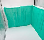 Paint Booth Intake Air Filter Panel, Crossdraft Spray Booth Filter Pad (8/case, 20" x 48")