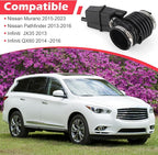 16576-3JA0A Engine Air Intake Hose for 2013-2016 Nissan Pathfinder 3.5L, 2015-2023 Murano / 2013 Infiniti JX35,2014-2016 QX60 Replaces# 165763JA0A, 004B, A27624，696-039 (165763JA0A, 1PCS)