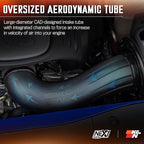 K&N NextGen Cold Air Intake System: High-Flow Cotton Filter: Compatible with 2011-2023 Dodge/Chrysler: Challenger, Charger, 300, 300C, 300S, 50-1542