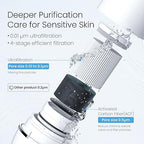 Waterdrop Sink Filter Water Faucet for Skin Care, Bathroom Faucet Filter, 320 Gallons, NSF Certified Water Purifier, 0.01μm Ultra-Filtration System, Reduces Chlorine Lead-Free Material, 1 Filter White