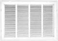 Venti Air 24" X 20" Steel Return Air Filter Grille - Removable Face/Door for 1 inch Filters - HVAC Duct Cover Grill (2-3 Business Day Delivery) [Outer Dimension: 26.5"W X 22.5" H]