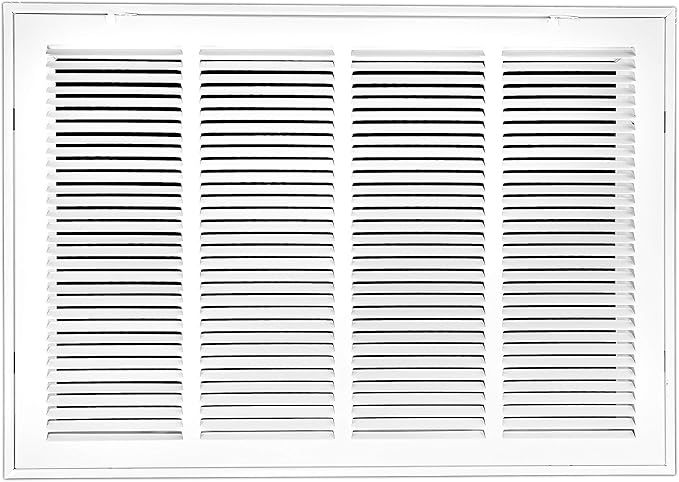 Venti Air 24" X 18" Steel Return Air Filter Grille - Removable Face/Door for 1 inch Filters - HVAC Duct Cover Grill (2-3 Business Day Delivery) [Outer Dimension: 26.5"W X 20.5" H]