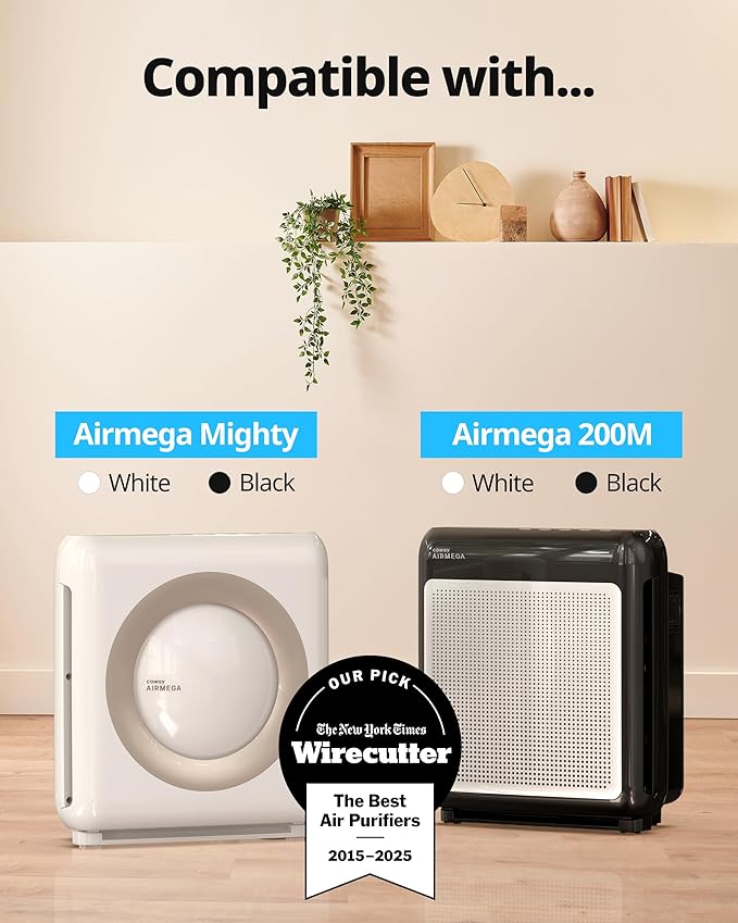 COWAY Airmega AP-1512HH & 200M Filter Replacement Set, HEPA Filter and Intense Smoke Filter, AP-1512HH-FP Intense Smoke, 3116999