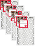 True Blue 18x24x1 MERV 11 Allergen Air Filter (4-Pack) | Electrostatic Pleated HVAC Furnace Air Filter | Replacement Filter for Home Use | Made in USA