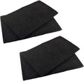 HQRP 4-Pack 18x10 Activated Carbon Filter Media Pad for Deep Blue Professional ADB41002 Carbon Pad Replacement (Cut to fit)