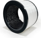 Nispira H7121101 3-In-1 True HEPA Filter Replacement Compatible with Govee Air Purifier H7121 | Removes Smoke, Chemical VOCs, Odor | 1 Pack