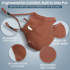 INHERENT Premium Traveler's Face Mask with Anti-Odor SILVERbac | Reusable, Adjustable, Comfortable
