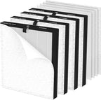 4 Packs Enhanced Version HY4866 Replacment Filters Compatible with Morento HY4866, Westhey HY4866, Yiou M1 and Fetions FT5000 Air Cleaner Purifiers
