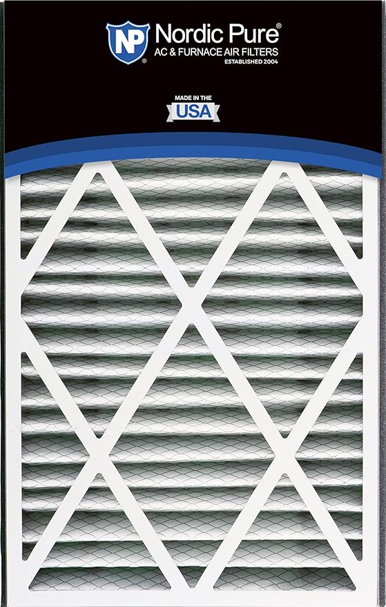 Nordic Pure 16x25x3 (15 13/16 x 24 5/16 x 3) MERV 12 Trion Air Bear Cub Replacement 255112-101 Air Filters 1 Pack