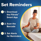 Filtrete 20x25x5 AC Furnace Air Filter, MPR 1000, MERV 11, Fits Lennox Devices, Allergen Defense, Electrostatic Air Cleaning Filter, 2-Pack (actual size 19.63 x 24.75 x 4.31 in)
