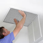 VEVOR 20x25x1 inch Electrostatic Air Filter, AC/HVAC Furnace Filter Washable & Reusable Aluminum, MERV 8 Long Lifetime, Home or Office (Actual Size: 19.75 x 24.65 x 0.82 in)