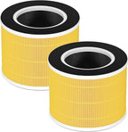 RP-AP088-F1 Replacement Filter Compatible with RENPHO RP-AP088W, RP-AP088, RP-AP088B Air Purifier, 5-Stage High-Efficiency Filtration, Compared Part #RP-AP088-F1, 2 PACK