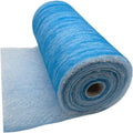 Paint Booth Exhaust Fiberglass Filter Roll, Blue/White Paint Arrestor for Spray Booth (30" x 100ft)