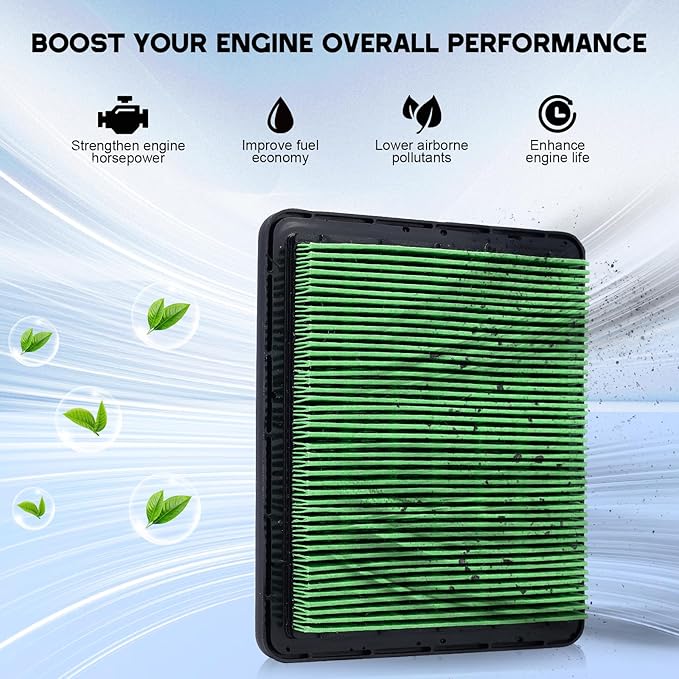 17211-ZL8-023 Air Filter for Honda GC135 GCV135 GC160 GCV160 GC190 GCV190 Engine 17211-ZL8-003 17211-Zl8-000 2Pack