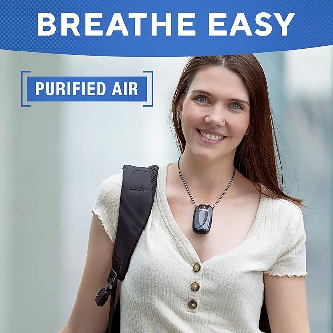 AirTamer Advanced Personal Air Purifier Replacement Negative Ion Emitter Covers - Made for AirTamer Model A315 (Black, 2-pack)