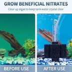 Pawfly Aquarium Bio Sponge Filter Quiet Betta Fry Shrimp and Small Fish Foam Filter for Fish Tank up to 30 Gallons, 3 Pack