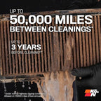 K&N Performance Diesel Dryflow Lifetime Engine Air Filter: Increase Power: Premium, Washable: Compatible with 2013-2024 RAM: 2500, 3500, 4500, 5500, 33-5005HBK