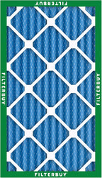 Filterbuy 12x24x2 Air Filter MERV 13 Optimal Smoke & Allergy Defense (3-Pack), Electrostatic Pleated HVAC AC Furnace Filters Replacement, Made in USA (Actual Size: 11.38 x 23.38 x 1.75)