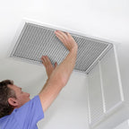 VEVOR Electrostatic Air Filter, 16x25x1 inch Washable & Reusable Aluminum AC/HVAC Furnace Filter, MERV 8 Long Lifetime, Healthier Home or Office (Actual Size: 15.5 x 24.65 x 0.82 in)