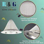 2 PCS-Cone-Type Spark Arrestor Screen 2.8”