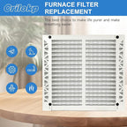 2 Pack 313 Replacement Filter Compatible with AprilAire Whole House Air Purifiers Model 1310 2310 3310 4300,Size:20x20x4(19.5" x 19.5" x 3.77") MERV 13 Pleated HVAC AC Furnace Filter
