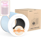 AIRROMI A2002 HEPA Air Purifier Replacement Filter, 4-In-1 Original Filter, Remove 99.97% of 0.3 Micron Particle Blue Smoke(1 Pack)