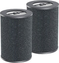 Air Pro HEPA Tri-Power Filter Compatible with Molekule Air Pro | Air Purifier, Multi-Stage Filtration System with Activated Carbon Air Pro Filter, 2 Pack