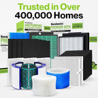 Durabasics 2 Pack of HEPA Filters Compatible with Honeywell Air Purifier Replacement Filters, Replacement for Honeywell Filter R, HEPA Filter R, HPA200, HPA 200, HRF-R1 & HRF-R2