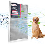 Torjim 18x18x1 MERV8 Washable Reusable Electrostatic Air Filter, AC/HVAC Furnace Filter, Permanent Filter, Breathe Fresher, Easy Install