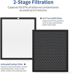 XJ-3800 Replacement Filter Compatible with Surround Air Intelli-Pro/Air Shield/Newport 9000/XJ-3800 Series Purifier(1 Pack)