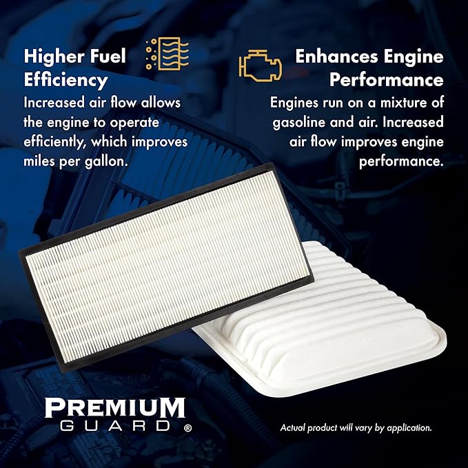 PG Engine Air Filter PA99540 | (Hybrid Excluded) Fits 2022-2026 Hyundai Tucson, 2021-2026 Santa Fe, 2021-2026 Sorento, 2021-2024 K5, 2020-2026 Sonata, 2022-2026 Carnival