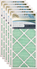 Cabana Filters 6-Pack 14x30x1 MERV 13 AC Furnace Air Filter for Home and Office - Indoor HVAC System Filtration Replacement, Captures Unwanted Particles