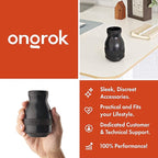 ONGROK Personal Air Filter with Plant-Based Housing, Perfect for Indoors, 310+ uses