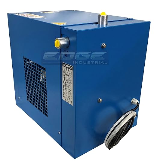 SCHULZ REFRIGERATED AIR DRYER FOR AIR COMPRESSOR, COMPRESSED AIR SYSTEMS, 20-25 CFM, GOOD UP TO 5HP COMPRESSORS MAX (WITH REGULATOR PRE-FILTER)