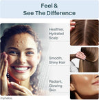 2 Pack - MyHalos® Fixed Hard Water Shower Filter Cartridge Replacement - Home, Travel Power Filtered Shower Head Filter, Chlorine & Heavy Metal Removal - Water Softener, High Pressure- 6 Months Worth
