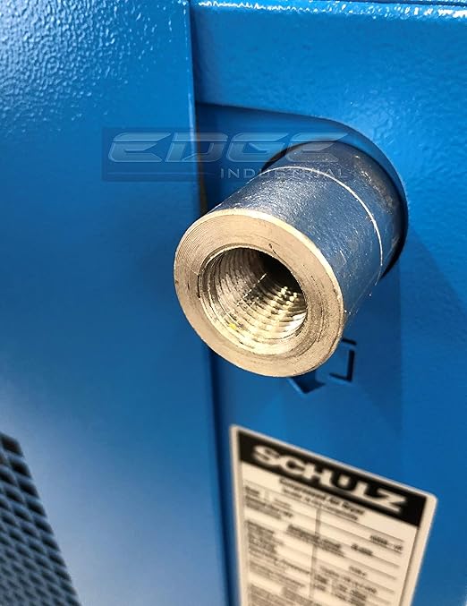 SCHULZ REFRIGERATED AIR DRYER FOR AIR COMPRESSOR, COMPRESSED AIR SYSTEMS, 20-25 CFM, GOOD UP TO 5HP COMPRESSORS MAX (WITH REGULATOR PRE-FILTER)