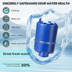 Faucet Water Filter Replacement for Pur and PUR PLUS Mounted Water Filter System RF-9999 RF-3375 FM-2500V FM-3700 FM-3400B etc| Ensure Clean Tap Water 6 Pack by TOMOON