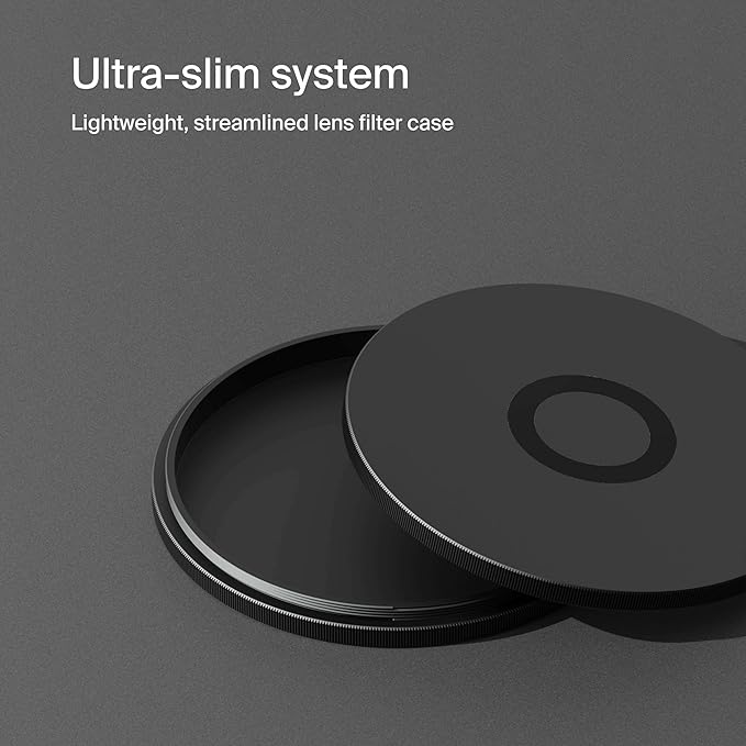 Urth 72mm Metal Lens Filter Caps - Durable Protective Cover for Camera Lens Filters with Precision Fit