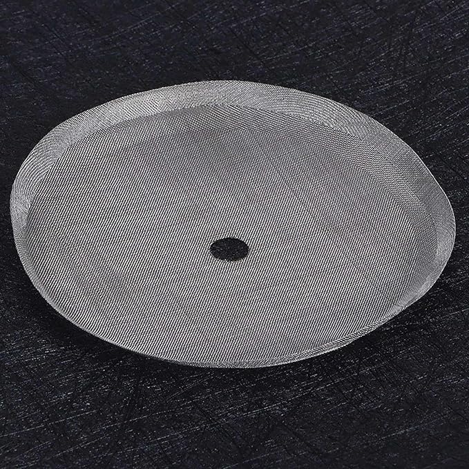Press Filter Screen, 5Pcs 304 Stainless Steel Coffee Filter Universal French Portable Detachable Coffee Pot Mesh Filter Accessory for Coffee Makers Tea Particles (Large-1000ml)