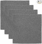 Fan Replacement Filters 4 Pcs Fan Filter Foam Sponge (6" x 6" x 0.12", 50ppi) - Breathable, Soft for Air Compressors Inverter Chassis Vacuum Cleaners