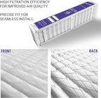Compatible for Carrier & Bryant EXPXXFIL0324 Air Filter Replacement EXPXXFIL0024 20x25x5 (2-Pack), MERV 14, Foldable Media